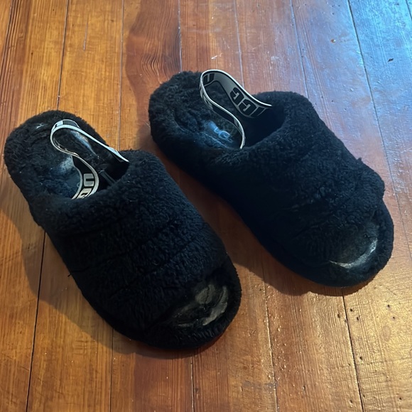 UGG Fluff Yeah Platform Slide Sandals - Picture 6 of 7